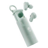 Skullcandy Dime Evo Wireless Earbuds, Bluetooth Headphones, Noise Isolating Fit, Up to 36 Hours Battery, Microphone for iPhone Android, Easy Carry with Clip-Anywhere Case - True Black