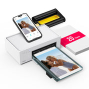 Liene M100 4x6'' Photo Printer, Phone Printer 100 Sheets & 3 Cartridges, Full-Color Photo, Portable Instant Photo Printer for iPhone Android, Thermal Dye Sublimation, Wi-Fi Picture Printer 100 Papers