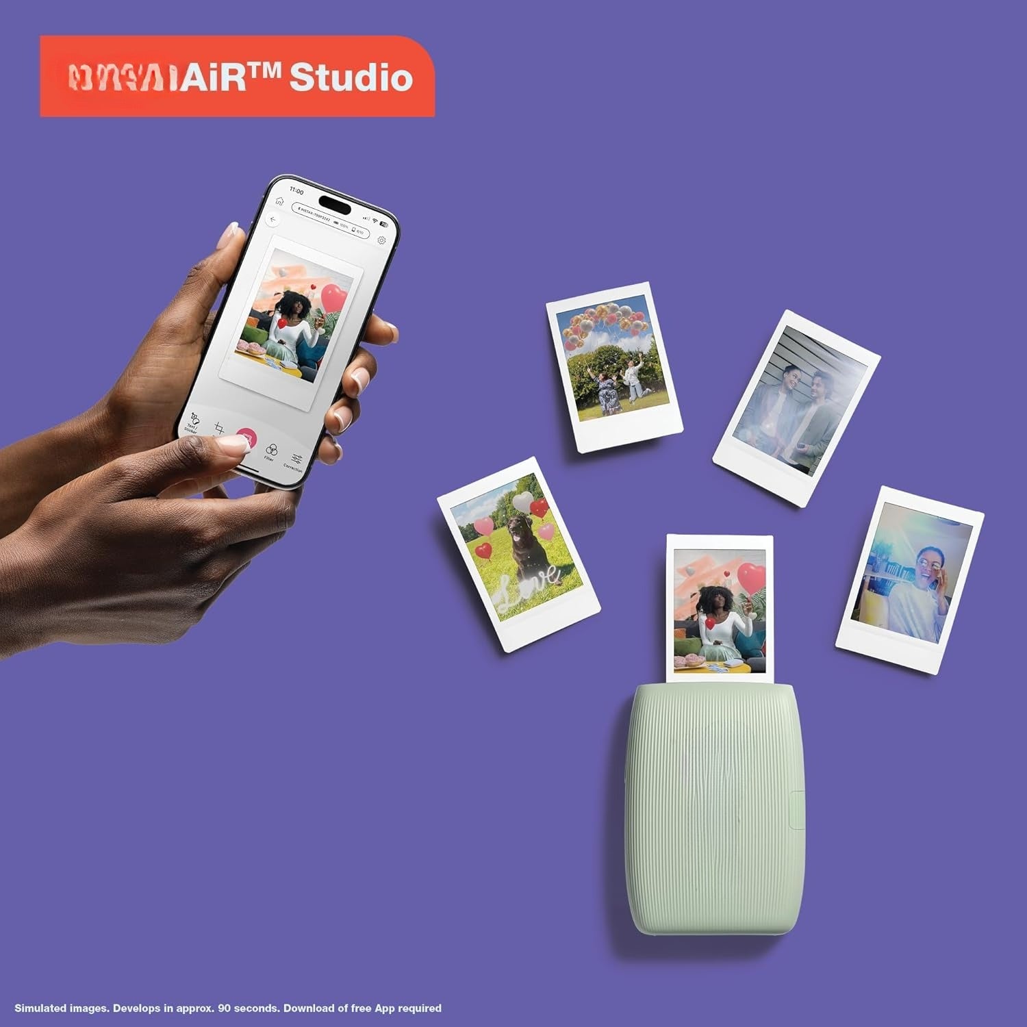 Fujifilm Instax Mini Link 3 Smartphone Printer - Rose Pink