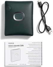 Fujifilm Instax Square Link Smartphone Printer - Midnight Green