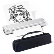 Phomemo Portable Printers Wireless for Travel, M08F Thermal Bluetooth Printer Support for 8.5"x11" US Letter, Small Inkless Printer Compatible with iOS, Android, Laptop for Car, Office, Home