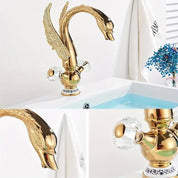 1pc victorian elegant golden bathroom faucet swan spout - Temu