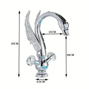 1pc victorian elegant golden bathroom faucet swan spout - Temu